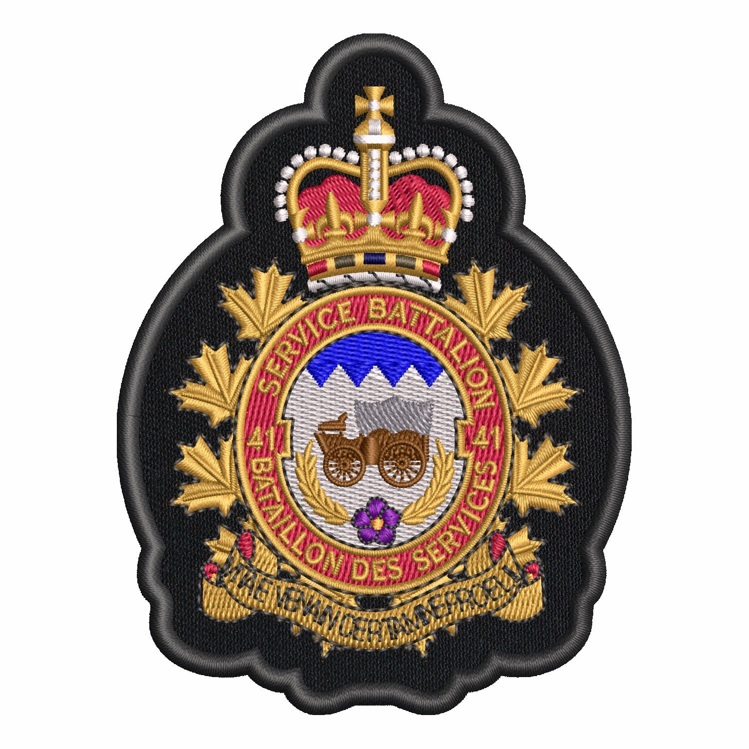 Military Crests: Service Battalion Badges