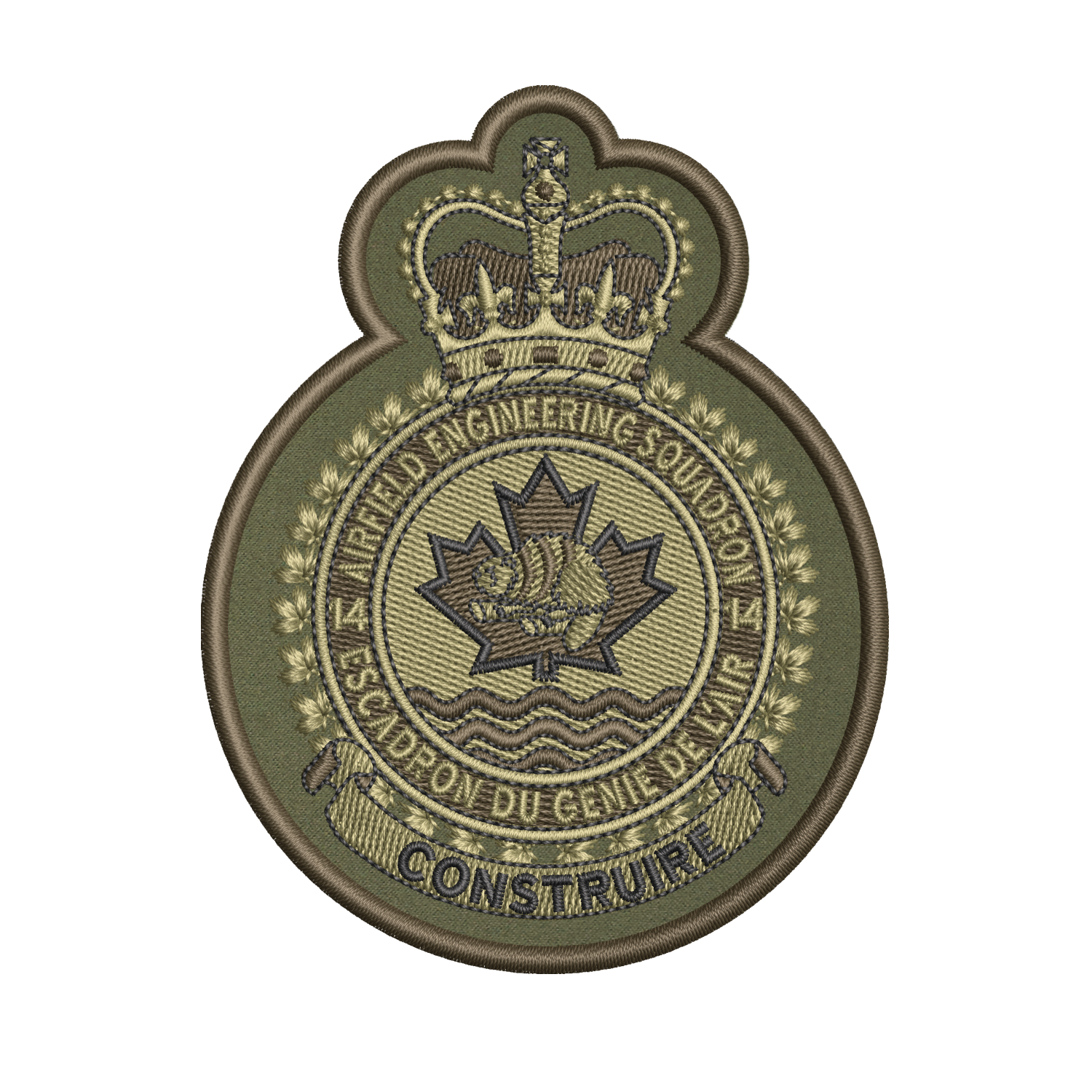 RCAF Support Unit Badges