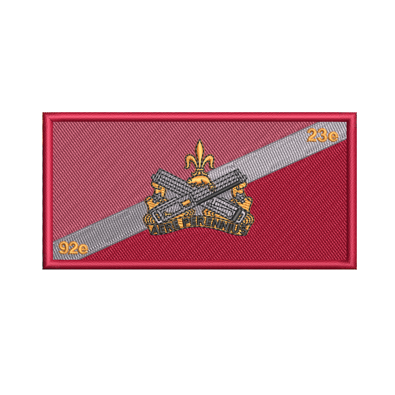Military Flag Patches: Infantry Branch
