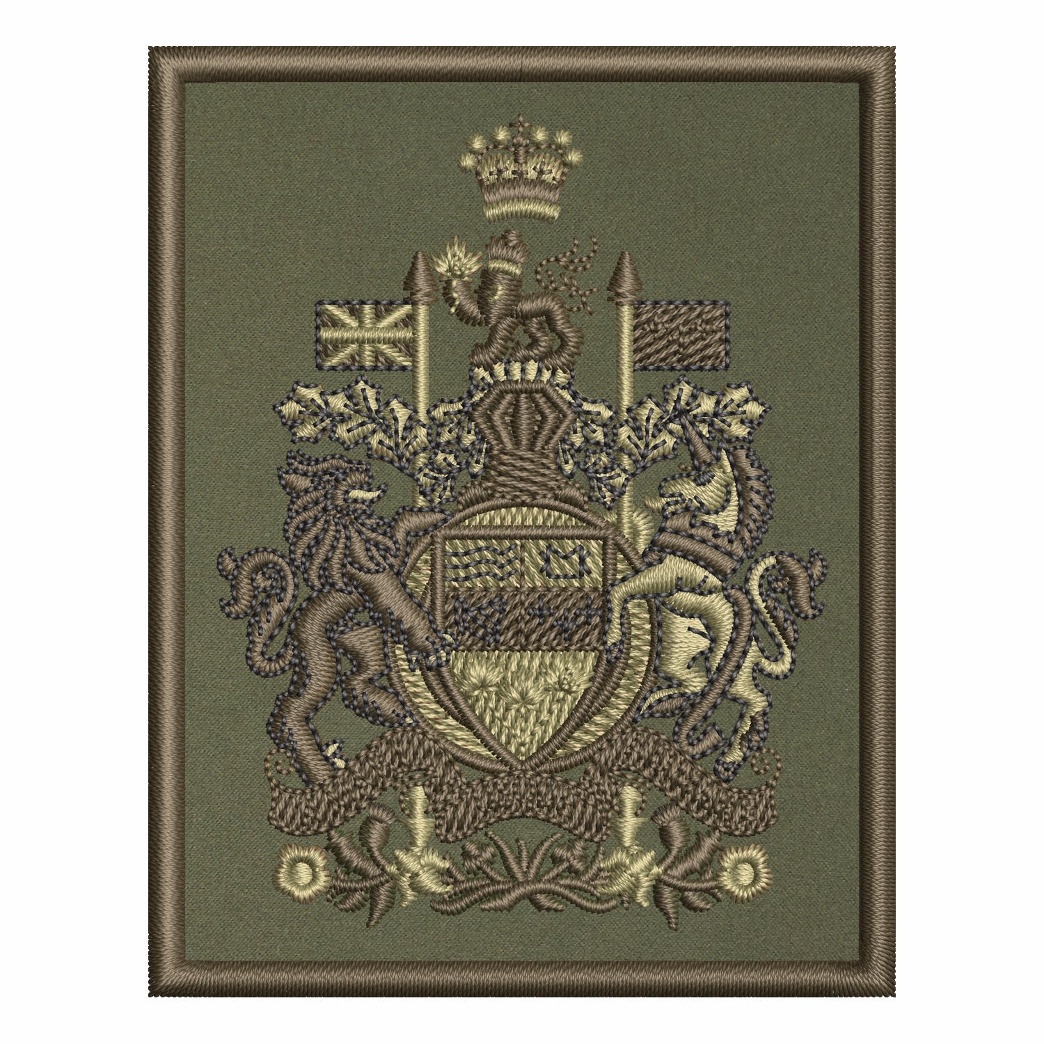Royal Coat of Arms of Canada Patch