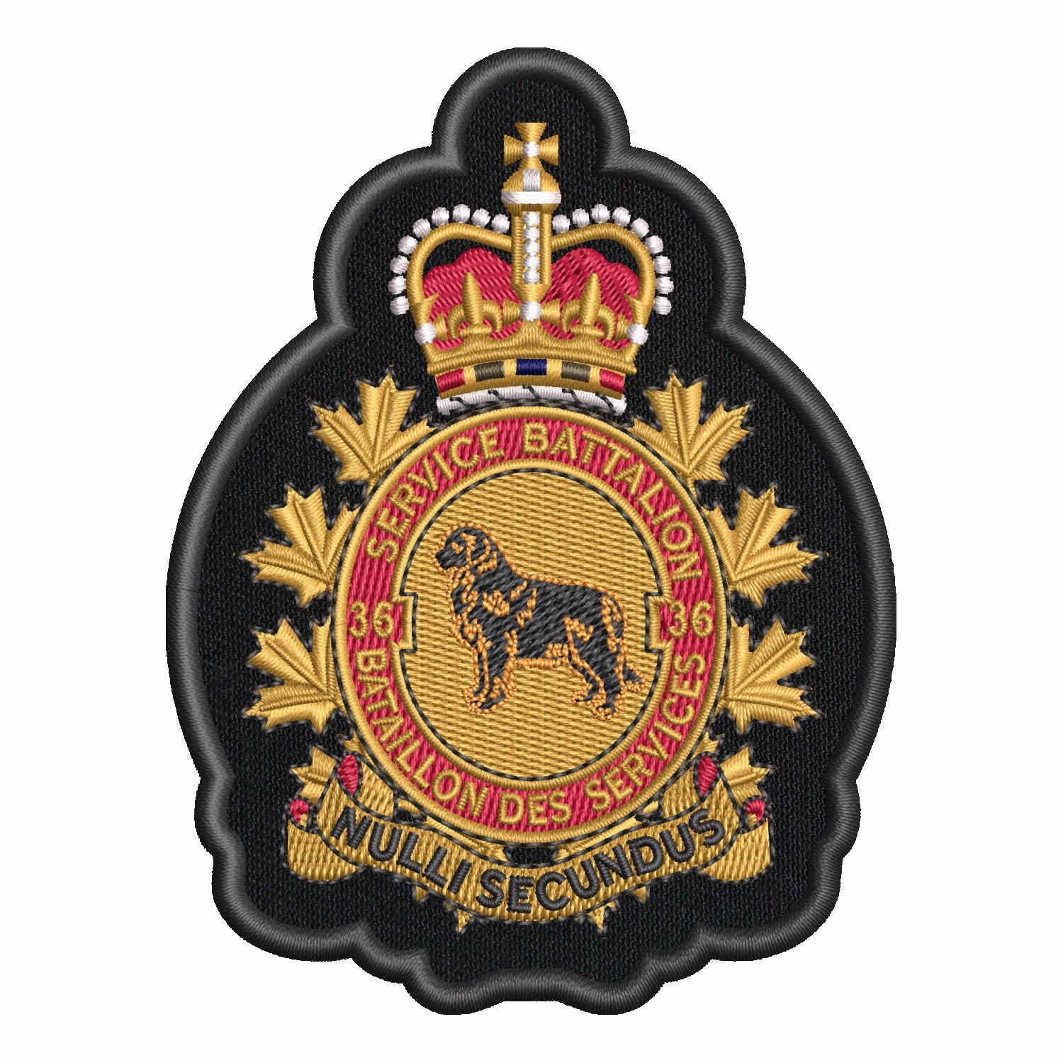 Military Crests: Service Battalion Badges