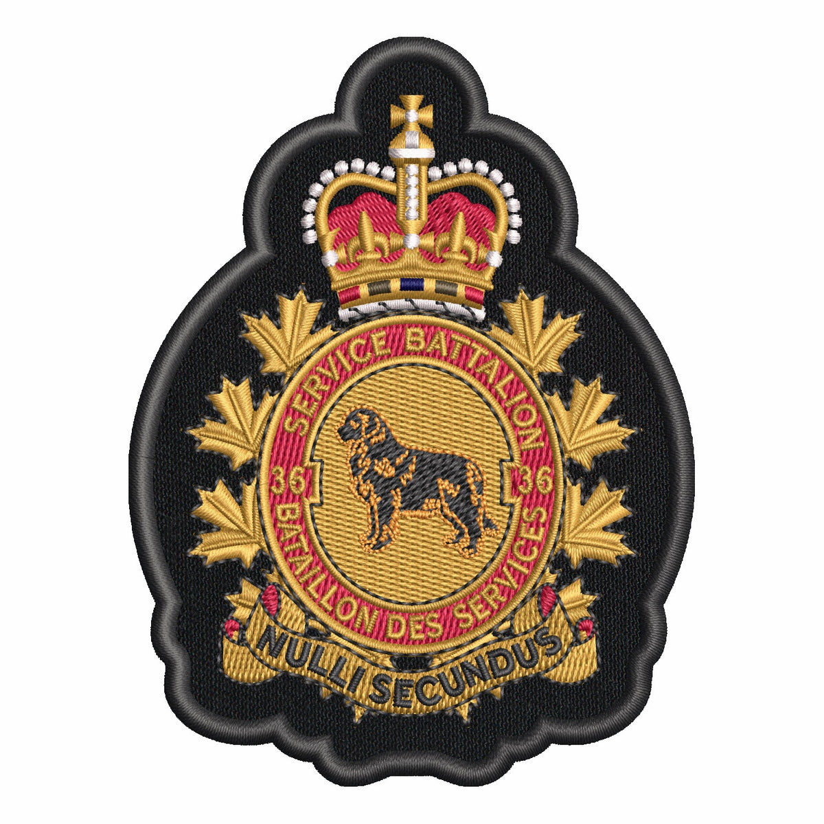 Military Crests: Service Battalion Badges