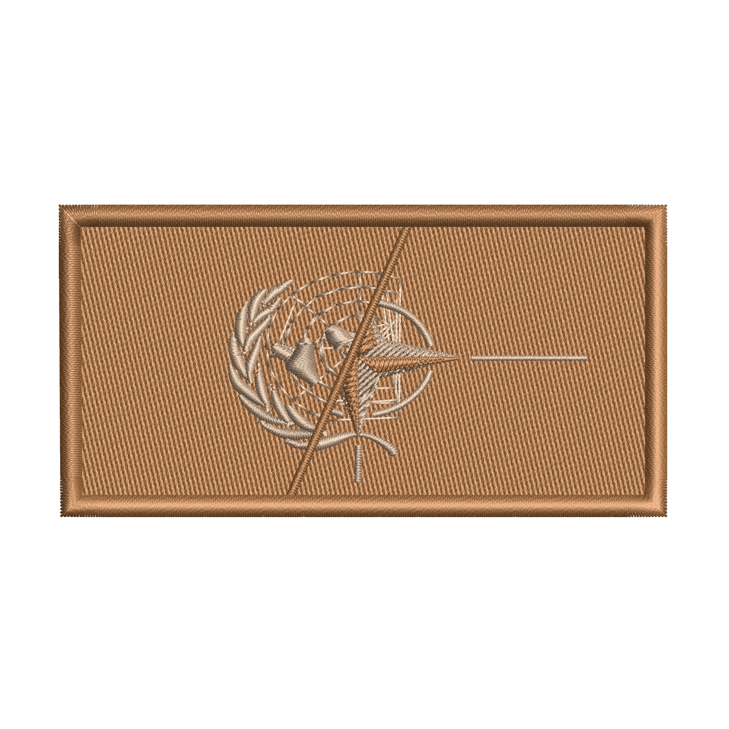 UN Nato Flag Patch
