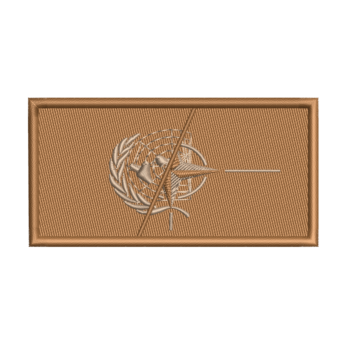 UN Nato Flag Patch
