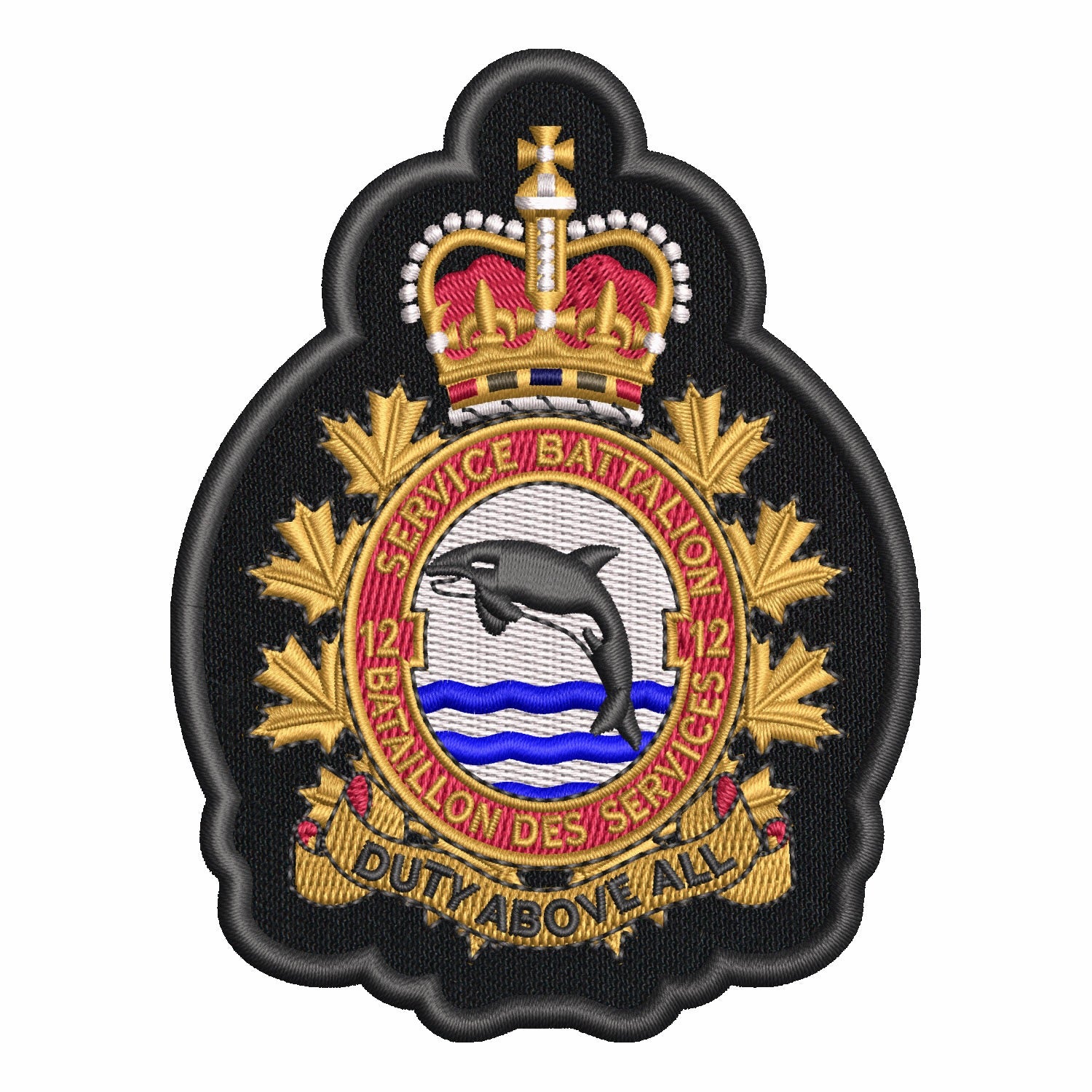 Military Crests: Service Battalion Badges
