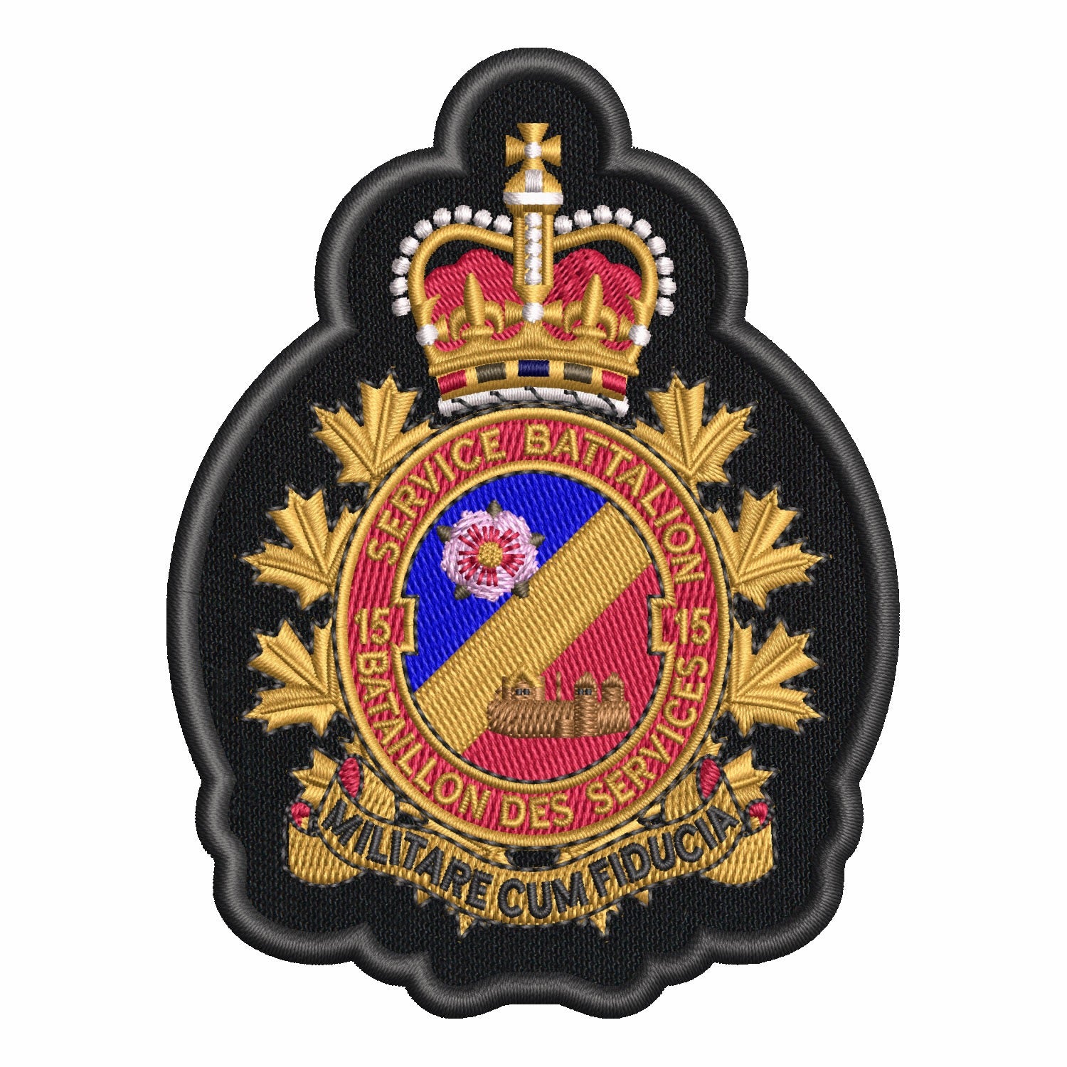 Military Crests: Service Battalion Badges