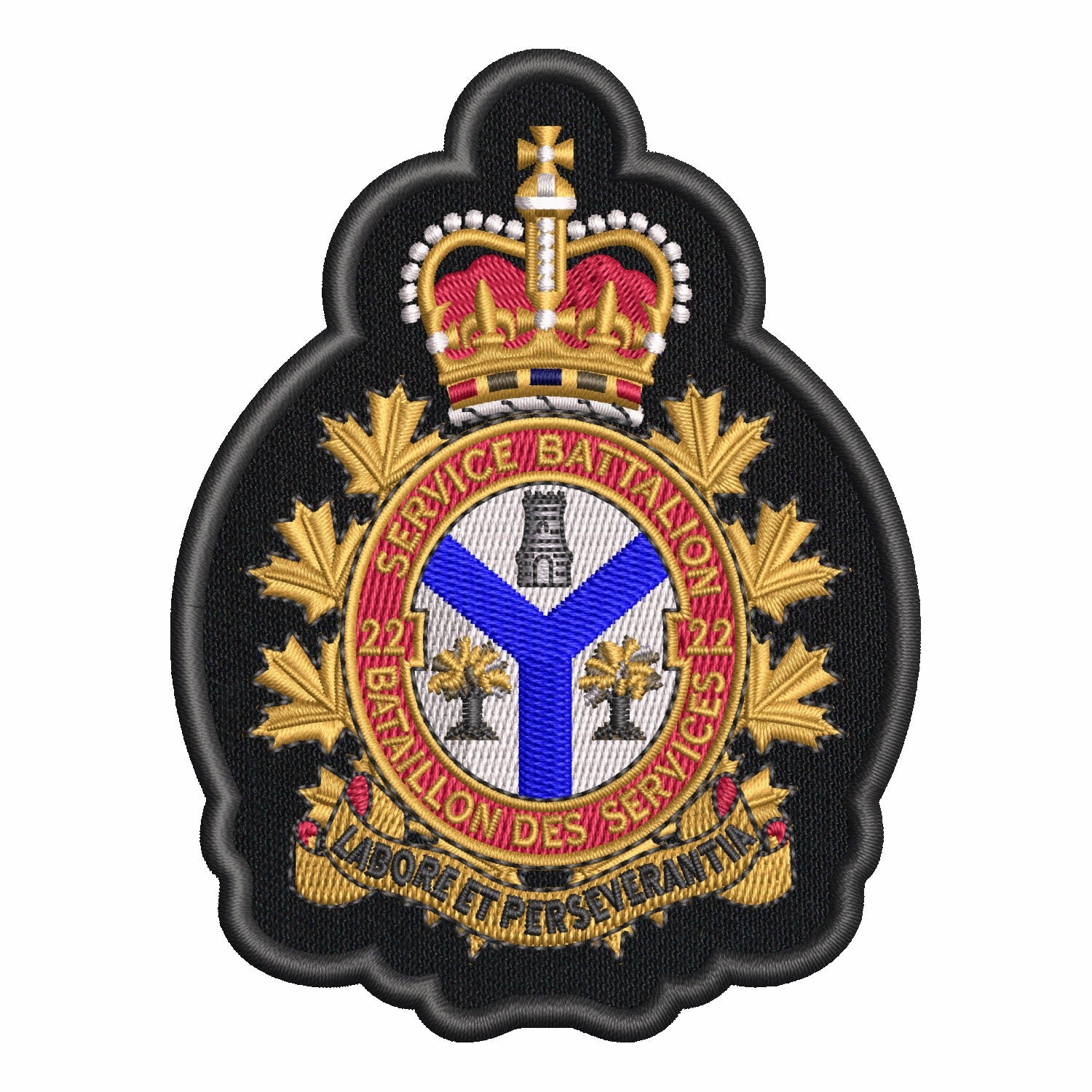 Military Crests: Service Battalion Badges