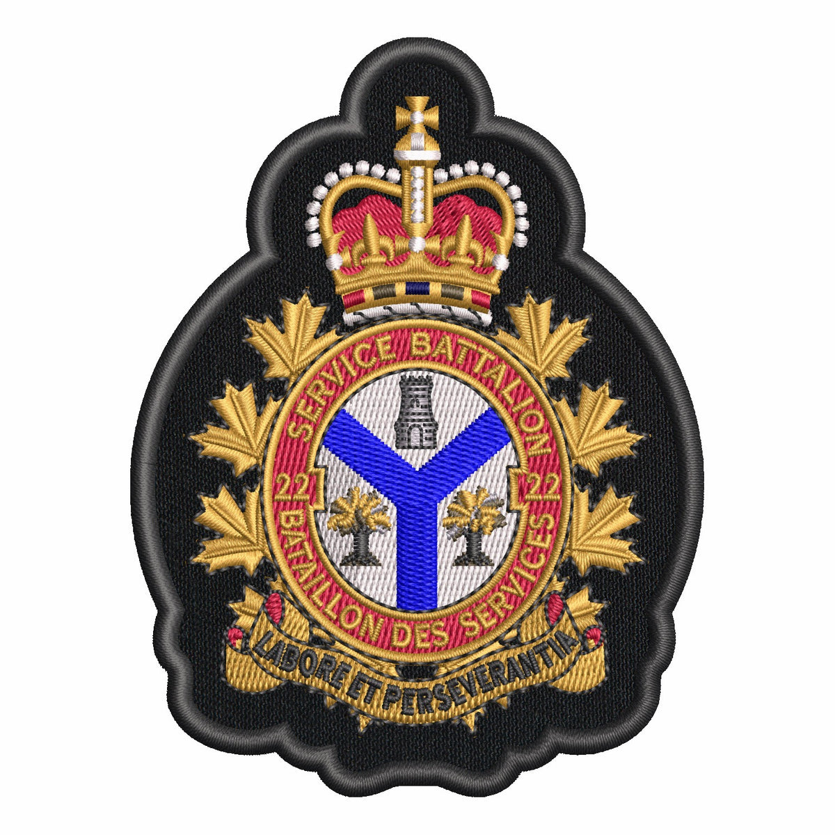 Military Crests: Service Battalion Badges