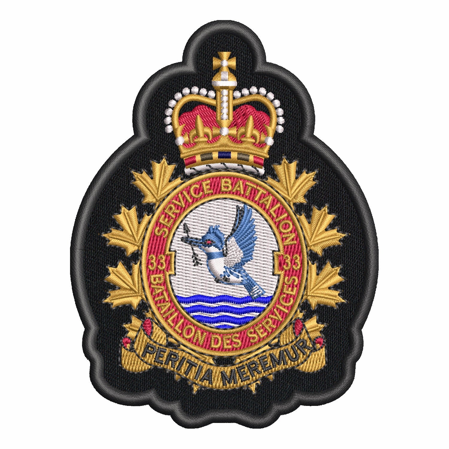 Military Crests: Service Battalion Badges