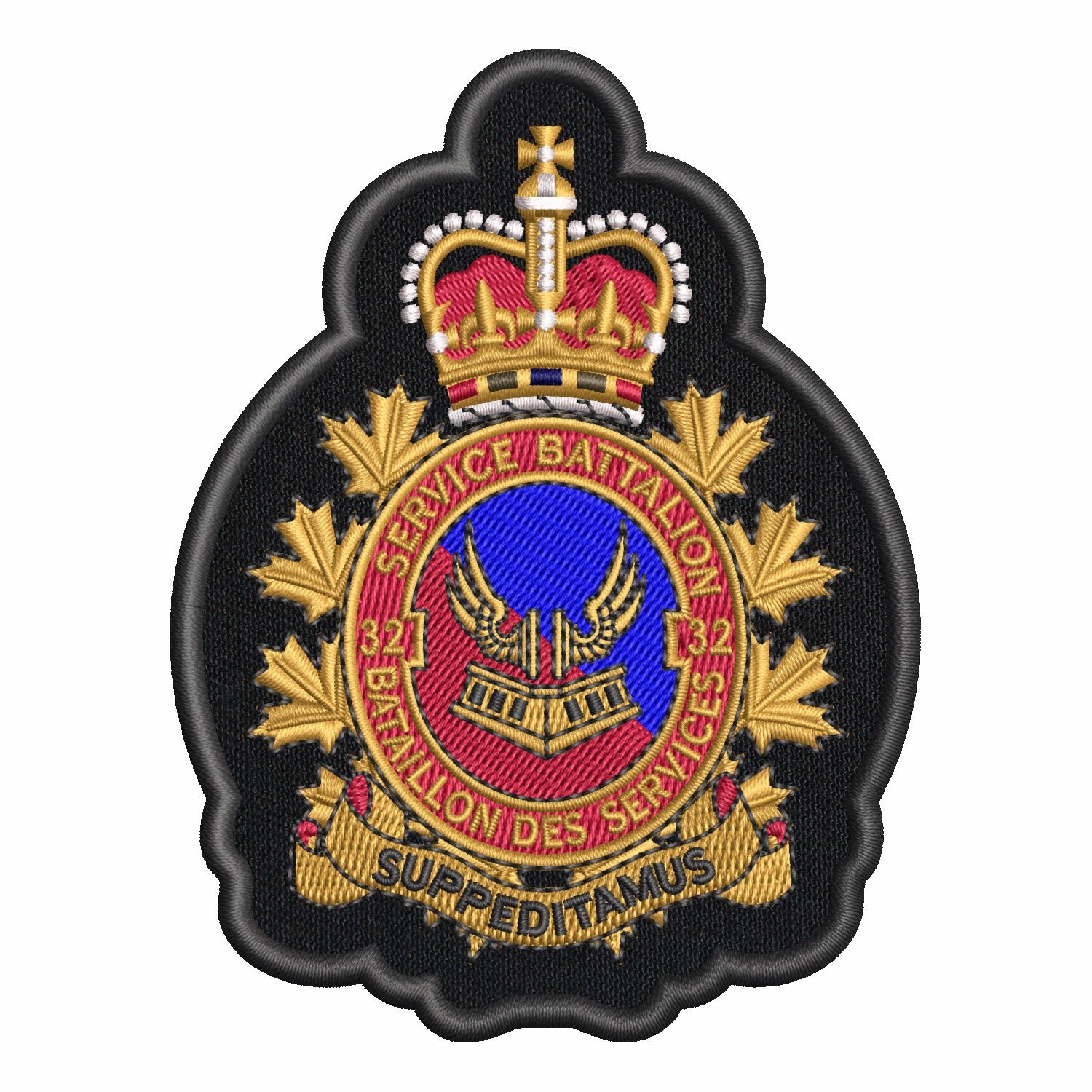 Military Crests: Service Battalion Badges
