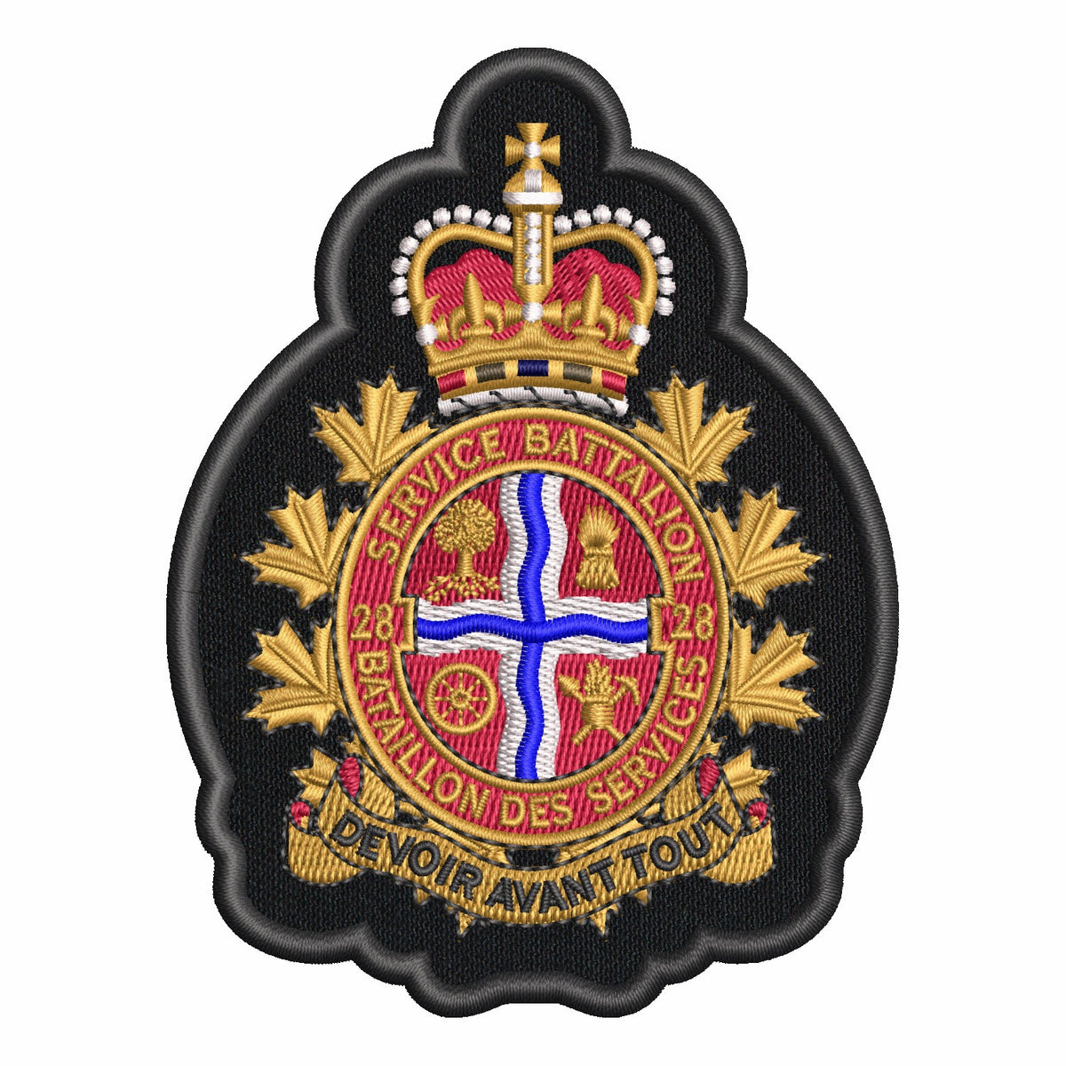 Military Crests: Service Battalion Badges