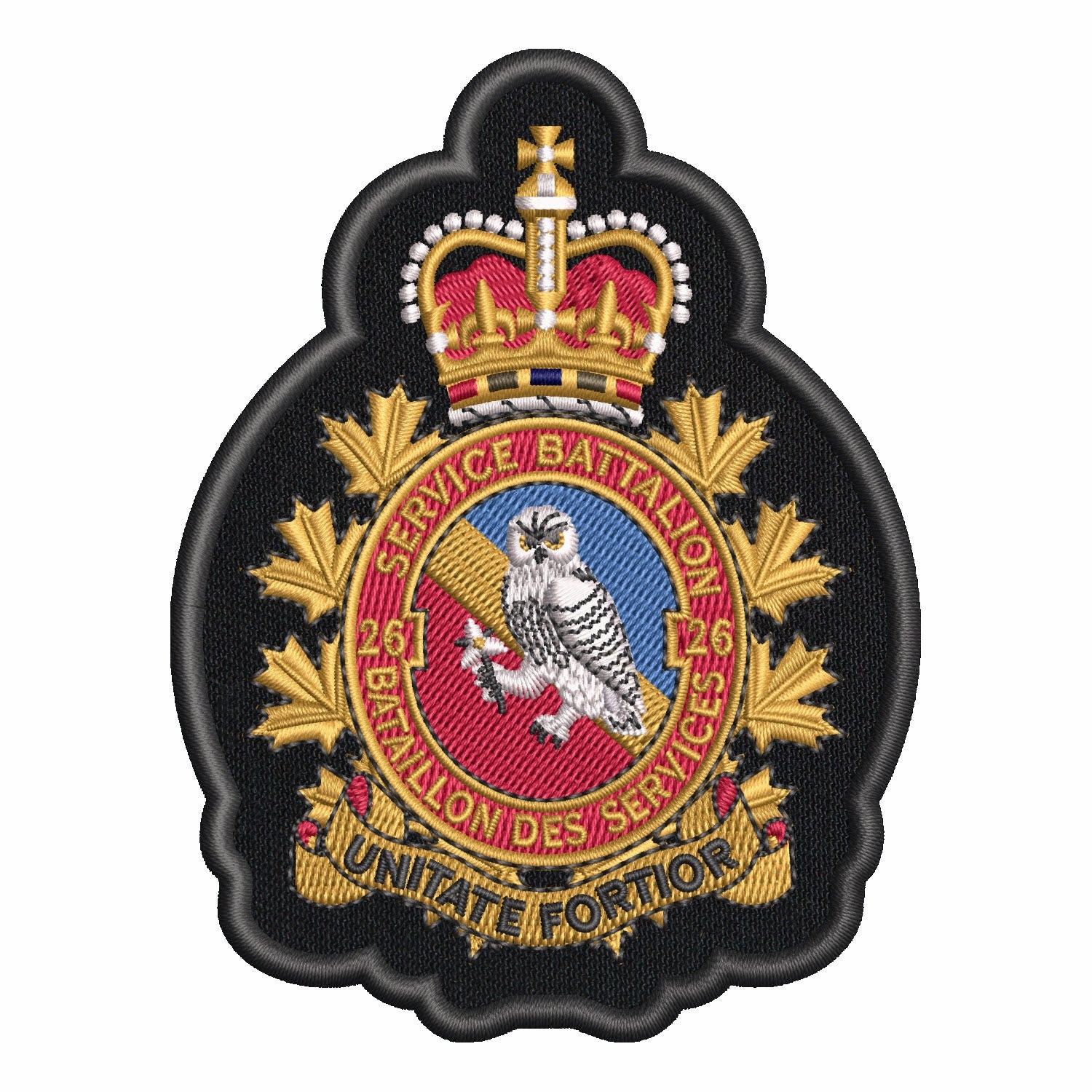 Military Crests: Service Battalion Badges