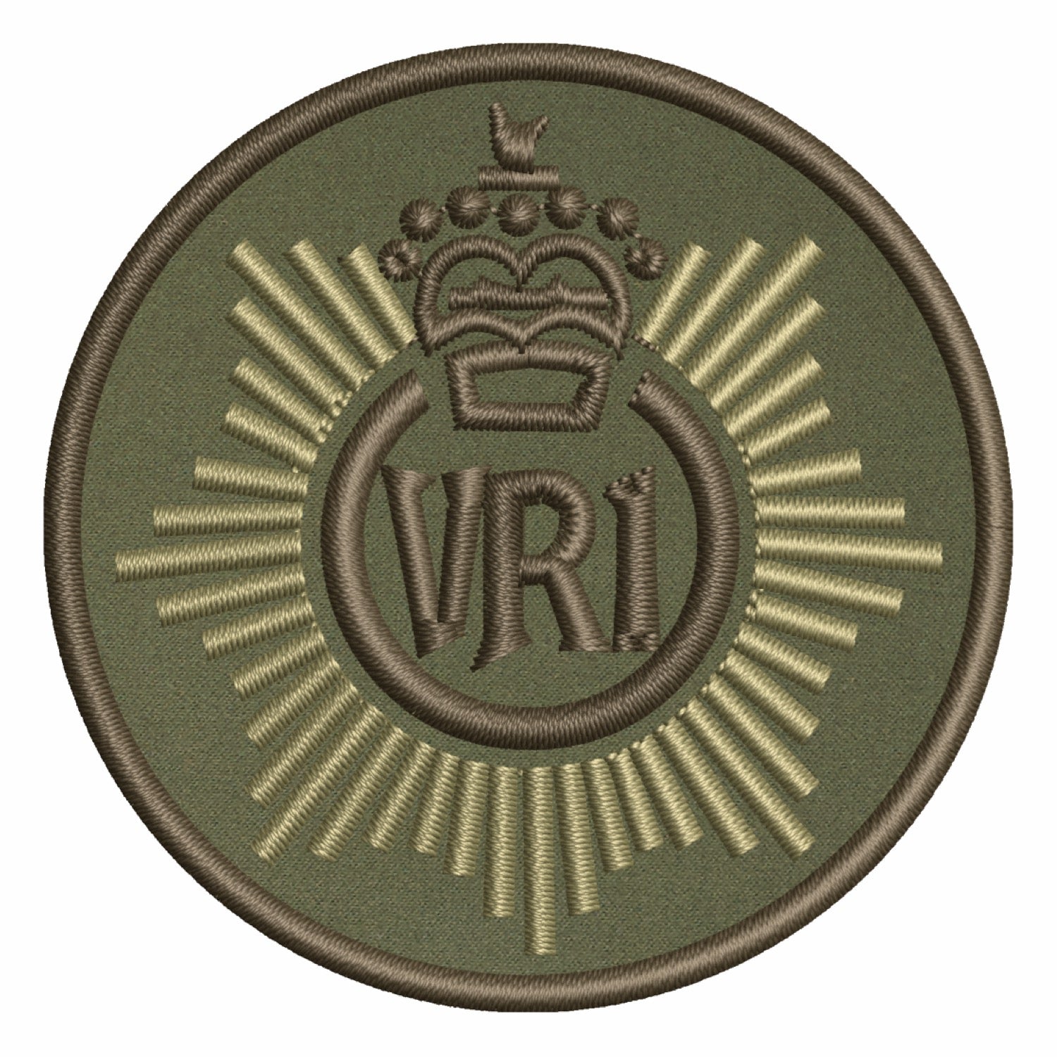 RCR Field Cap Badge