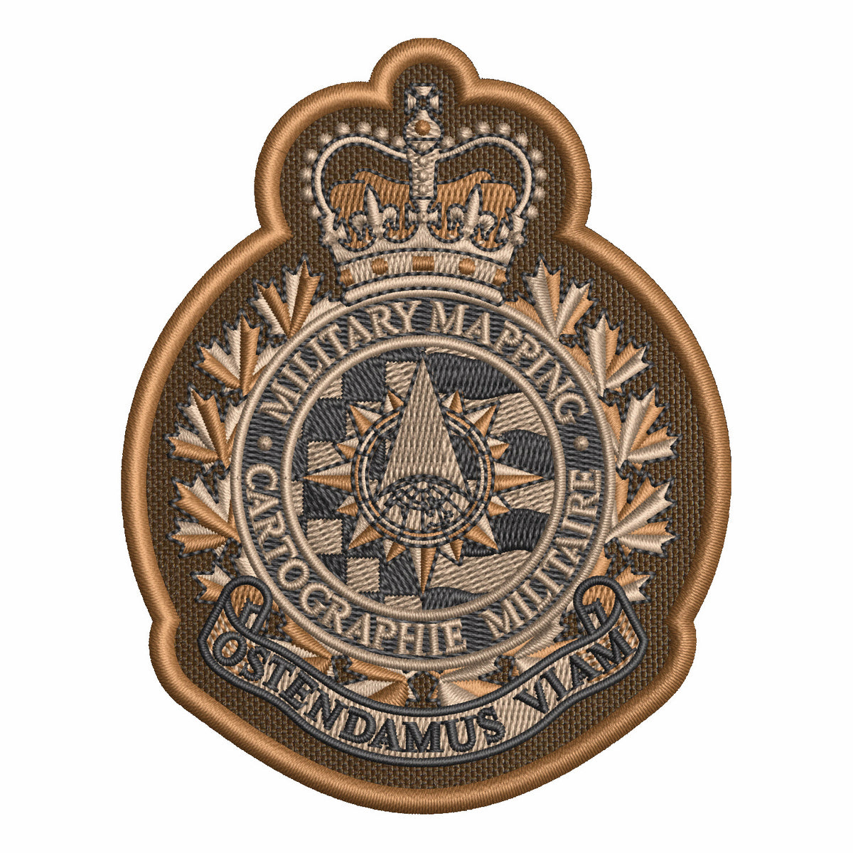 Cartographie Militaire badge