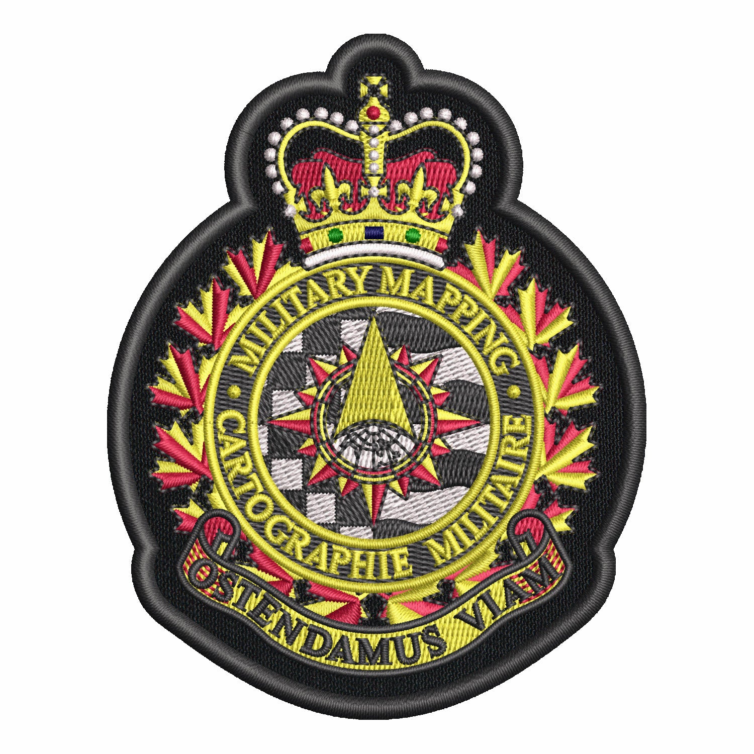 Cartographie Militaire badge