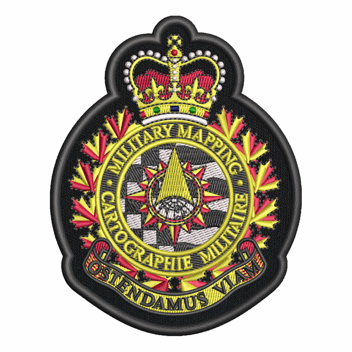 Cartographie Militaire badge