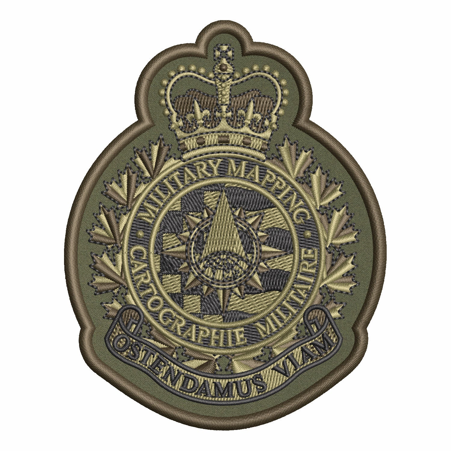 Cartographie Militaire badge