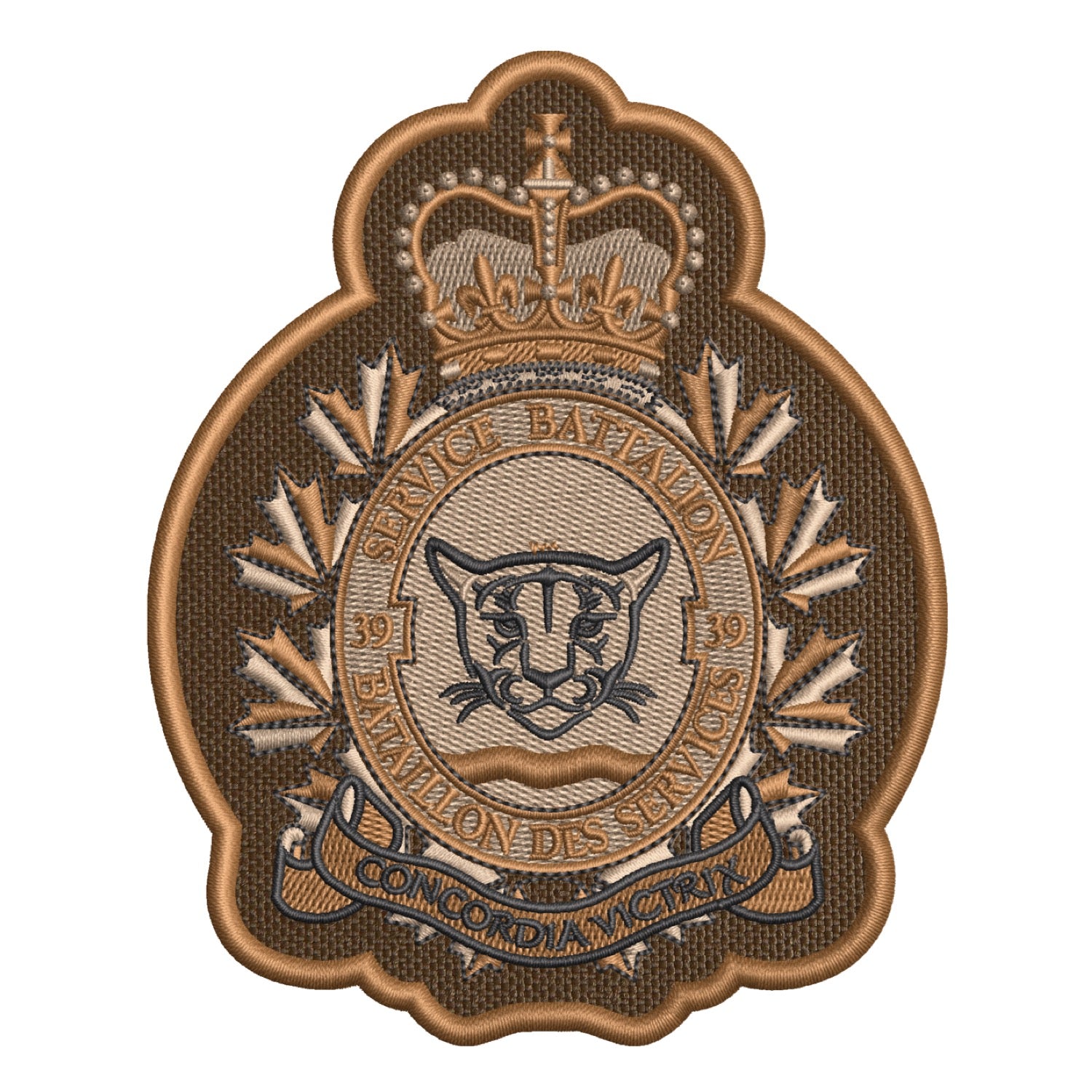 Military Crests: Service Battalion Badges