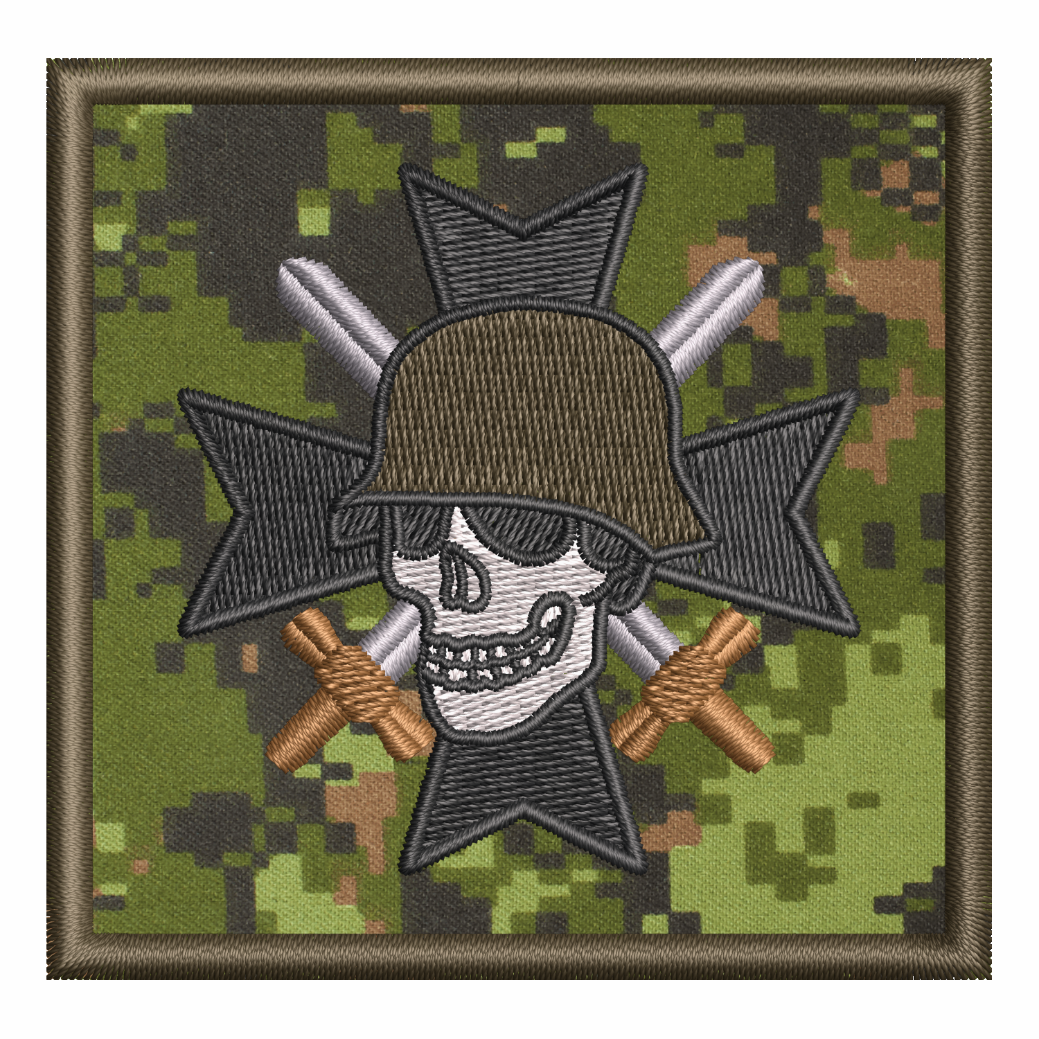 Crossed Swords & Skull Patch