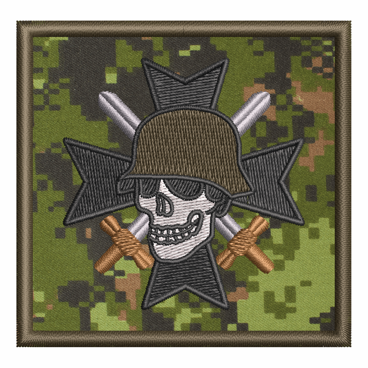 Crossed Swords & Skull Patch