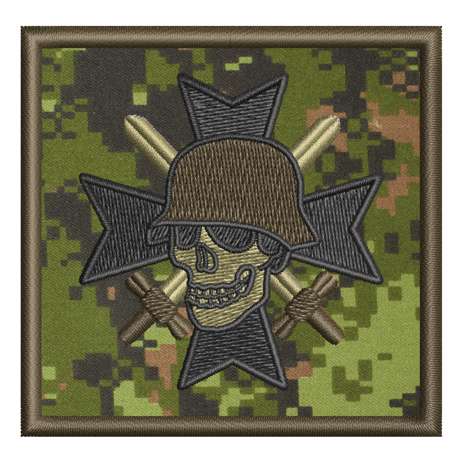Crossed Swords & Skull Patch