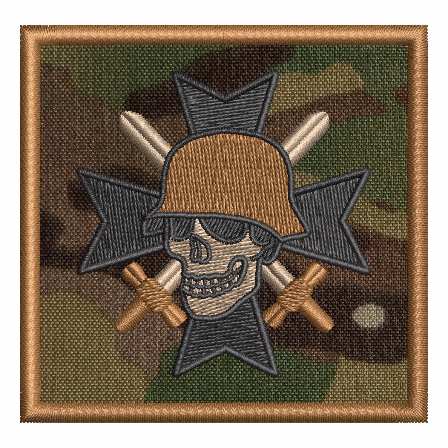 Crossed Swords & Skull Patch
