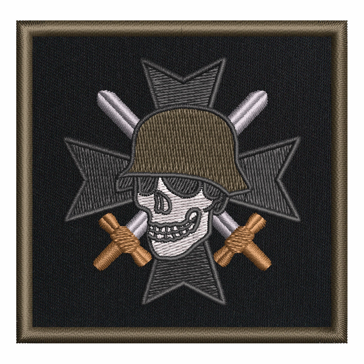 Crossed Swords & Skull Patch
