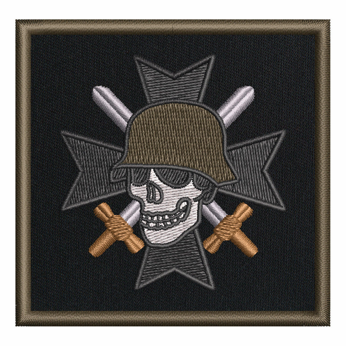 Crossed Swords & Skull Patch