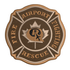 Fire Airport Fighting Rescue Badge
