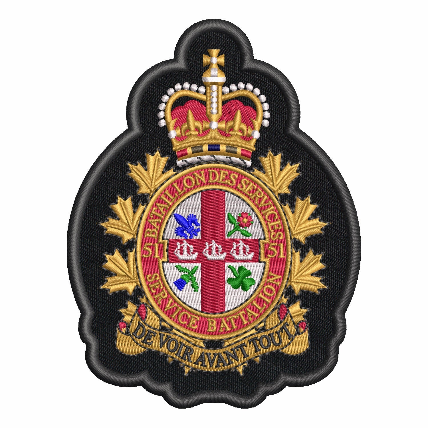 Military Crests: Service Battalion Badges