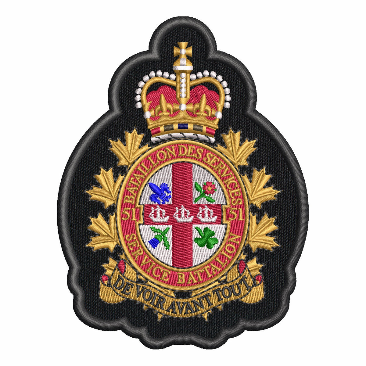 Military Crests: Service Battalion Badges