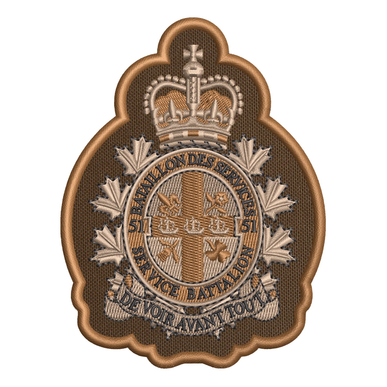 Military Crests: Service Battalion Badges