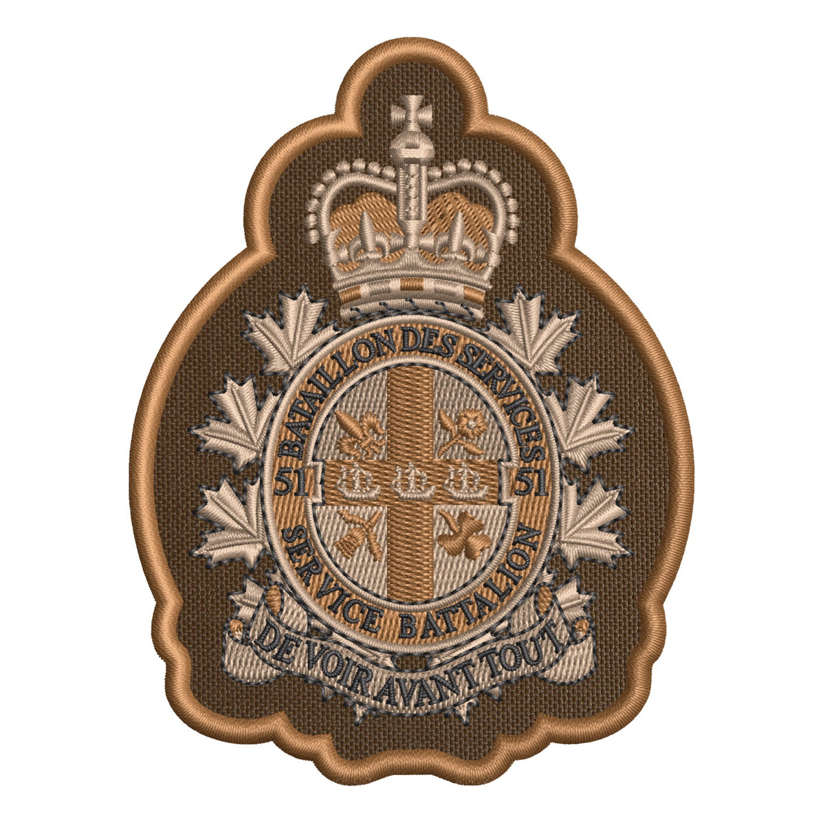 Military Crests: Service Battalion Badges
