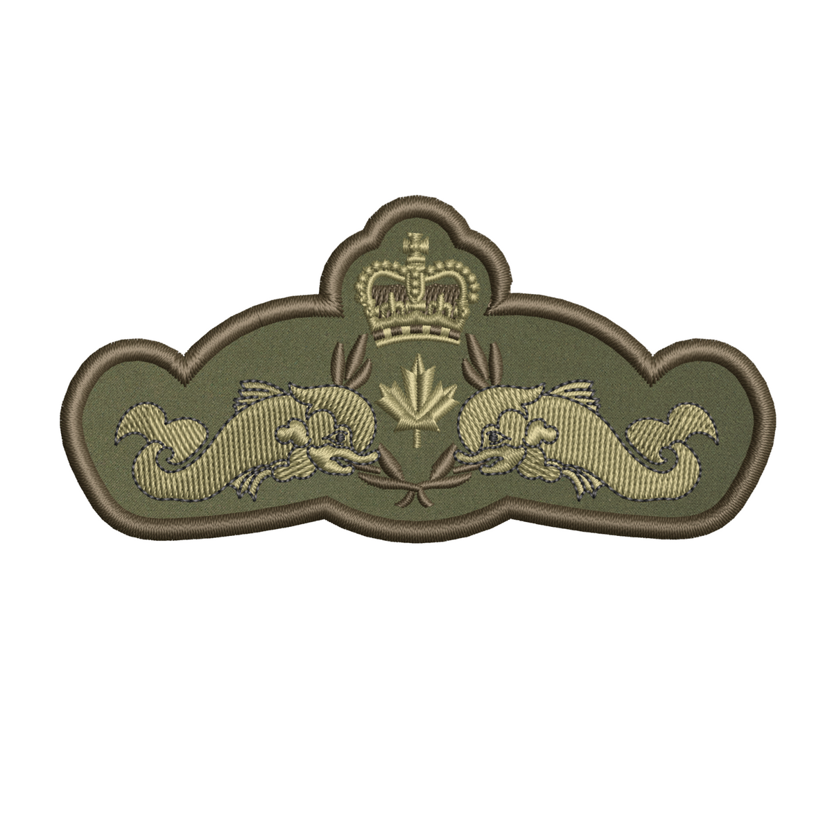 Canadian Submariners Dolphins Badge