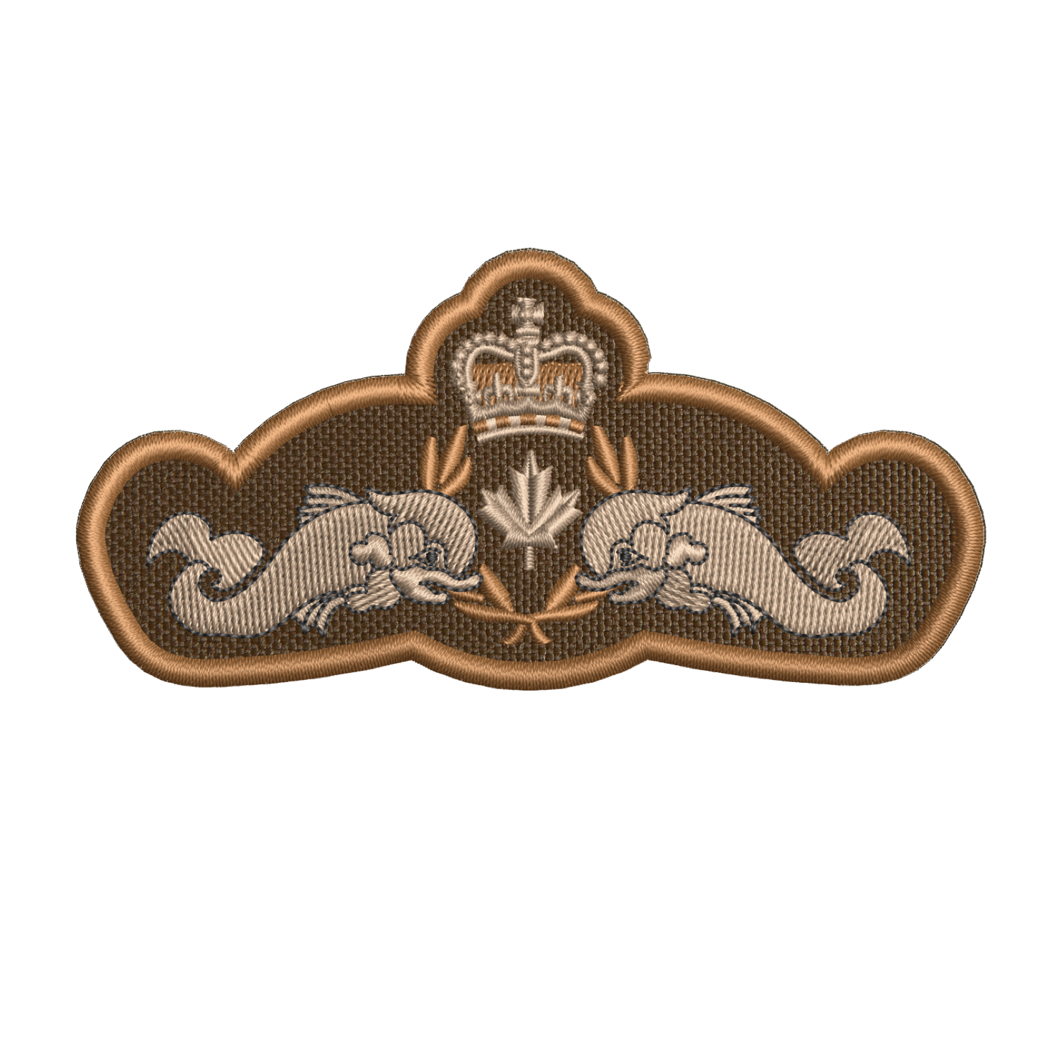 Canadian Submariners Dolphins Badge
