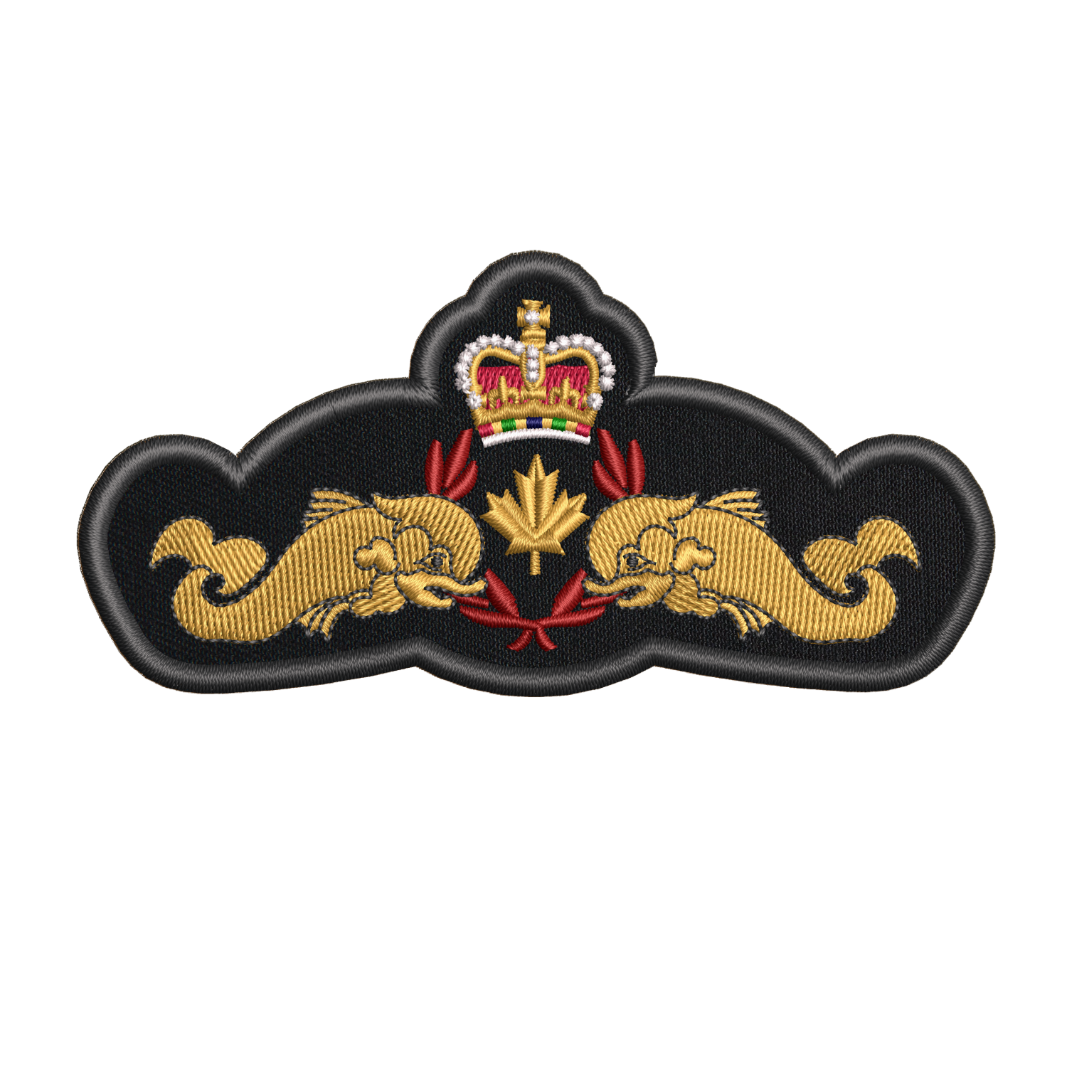Canadian Submariners Dolphins Badge