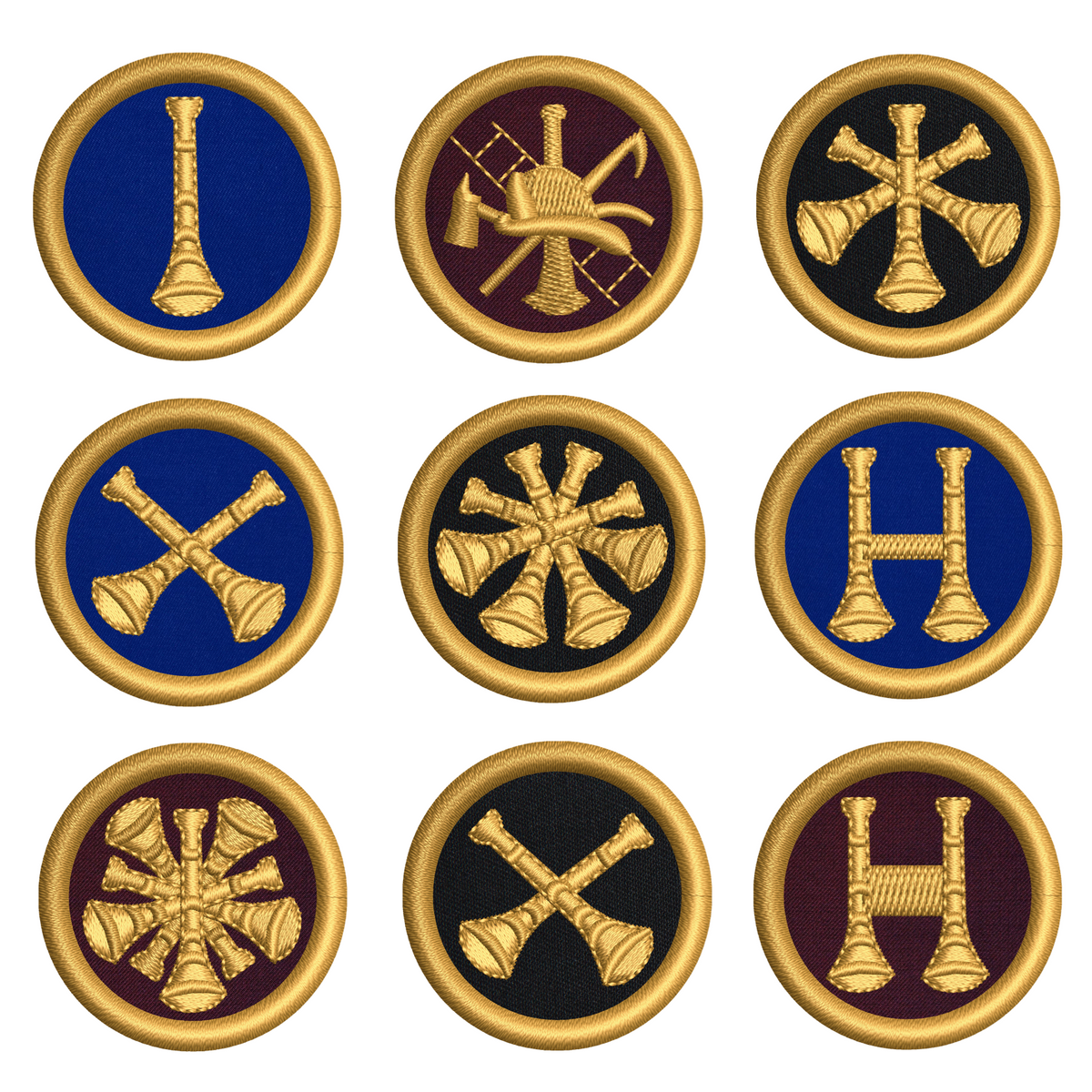 Fire Department Officer Rank Insignia