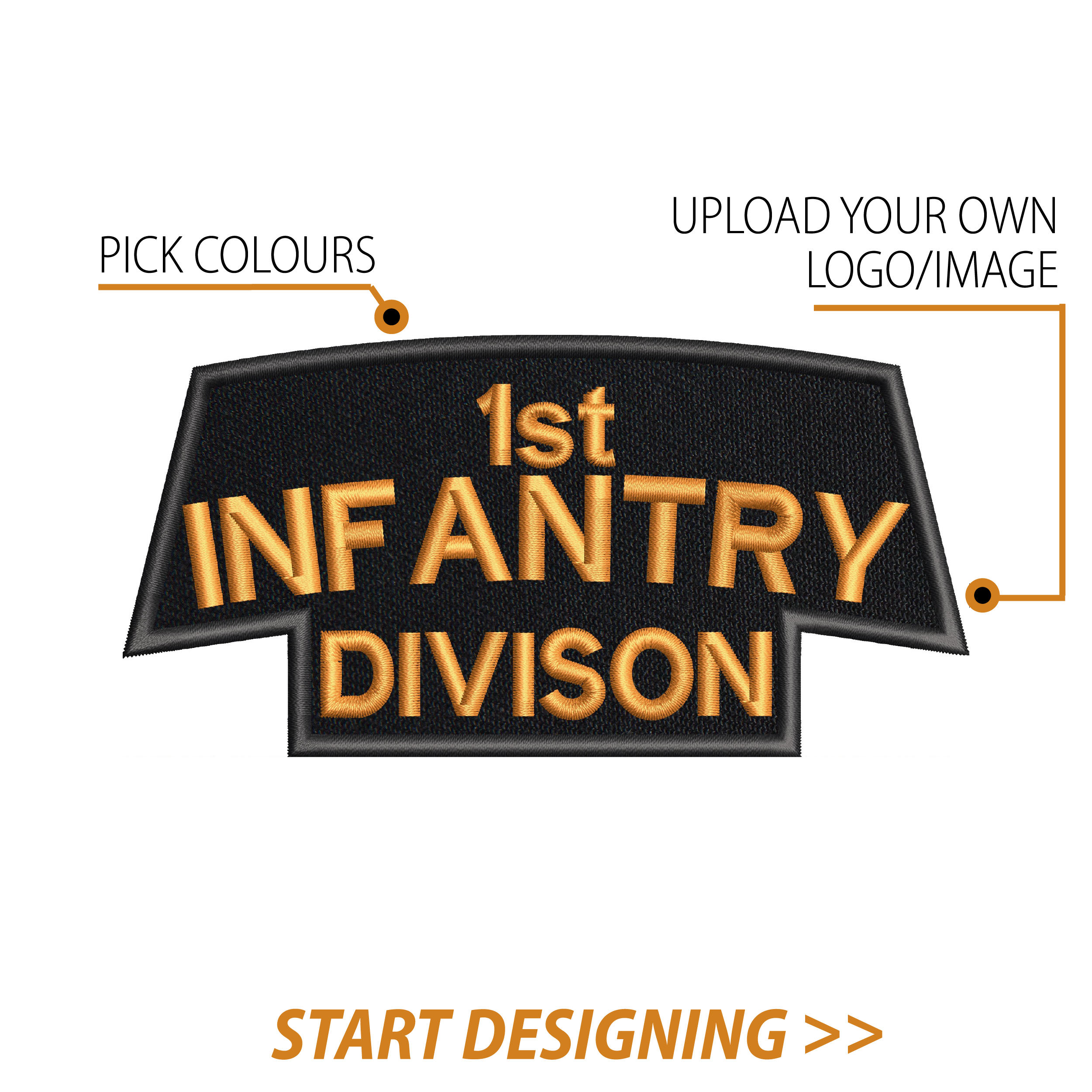 Create Your Own Scroll Patch (2.75 x 5.5" Style D)