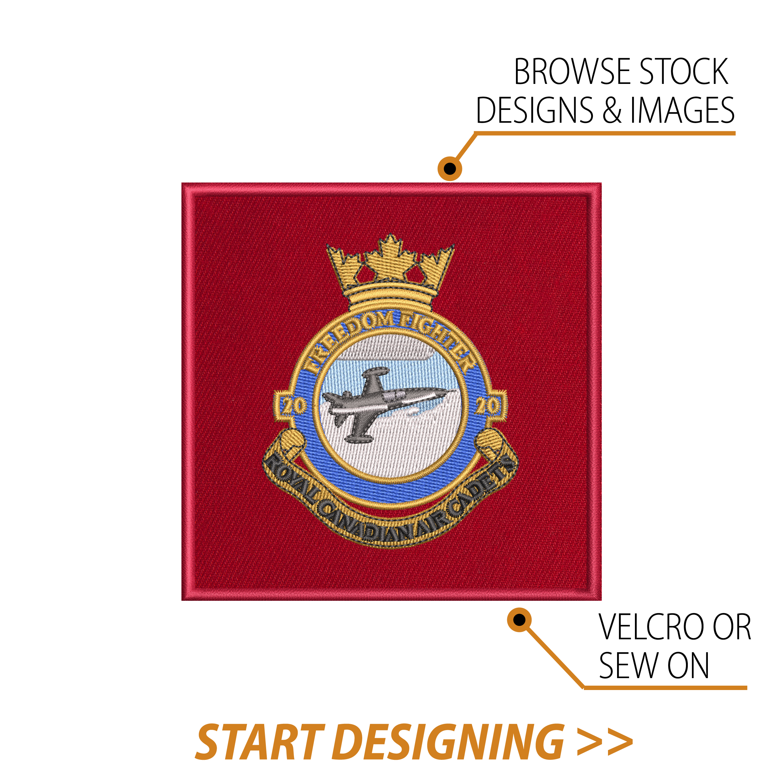 Create Your Own Patch (4" Square)