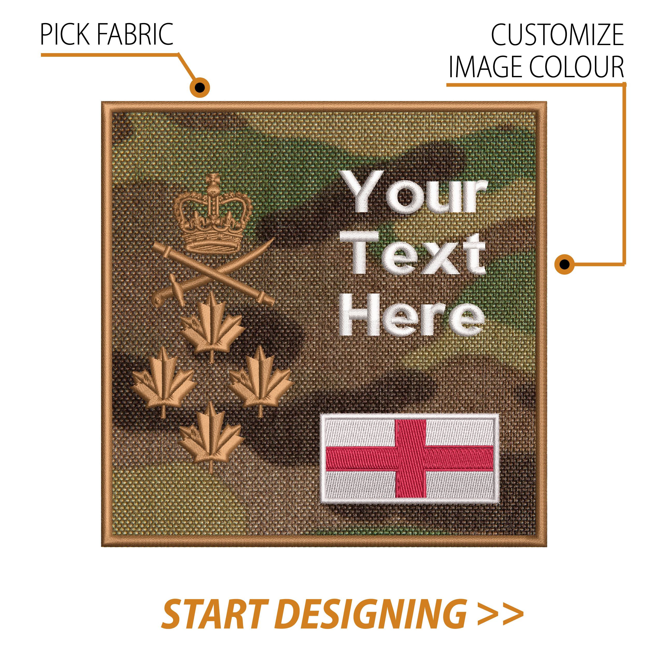 Create Your Own Patch (6" Square)