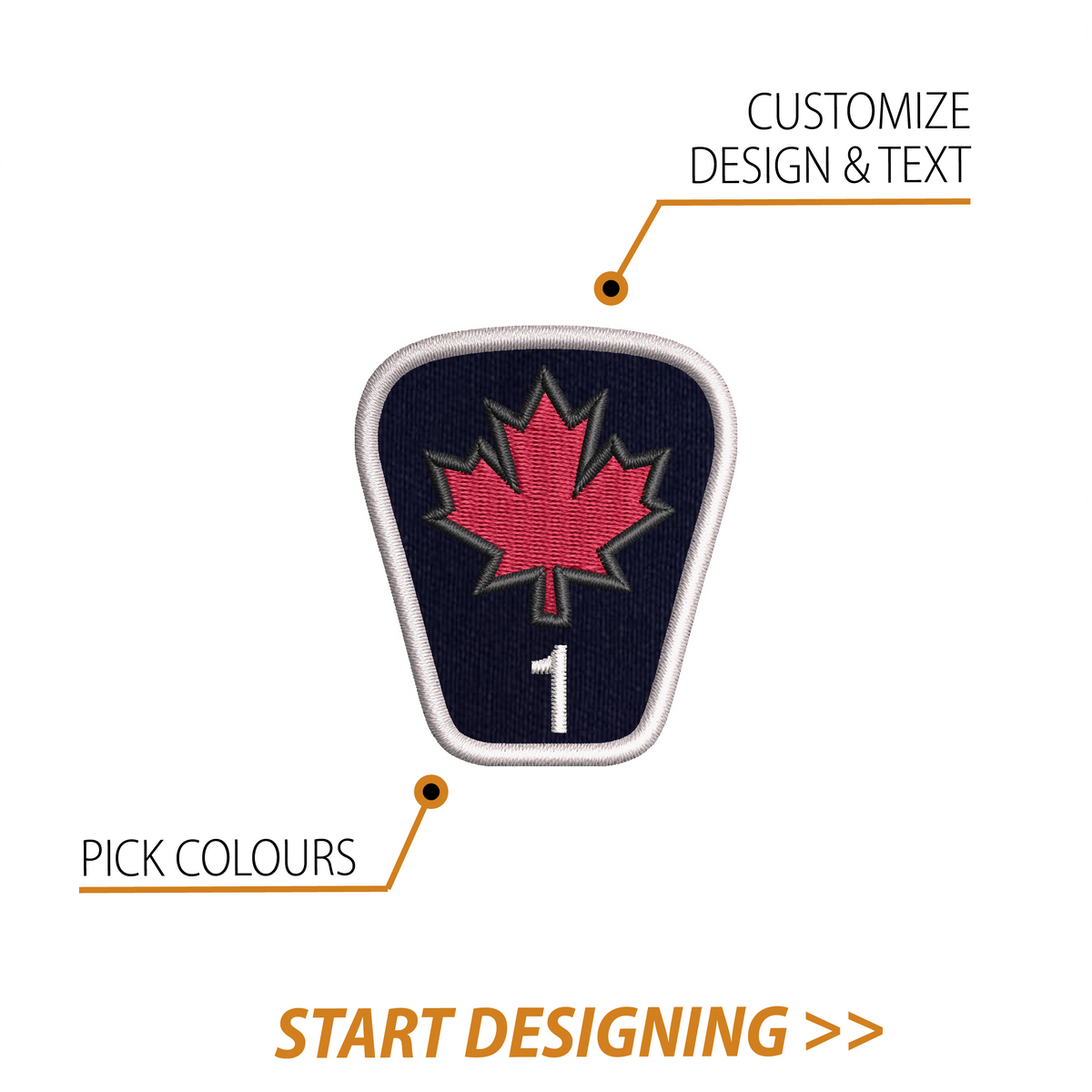 Create Your Own Patch (2 X 1.75 Shoulder)