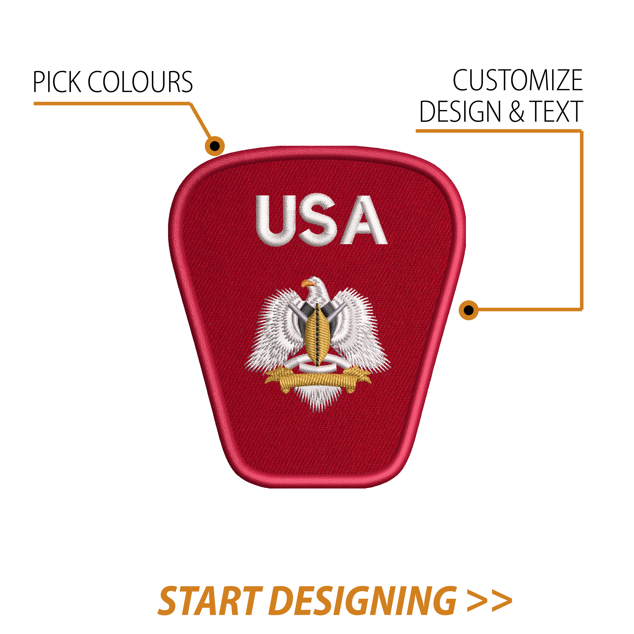 Create Your Own Patch (4 x 3.45 Shoulder)