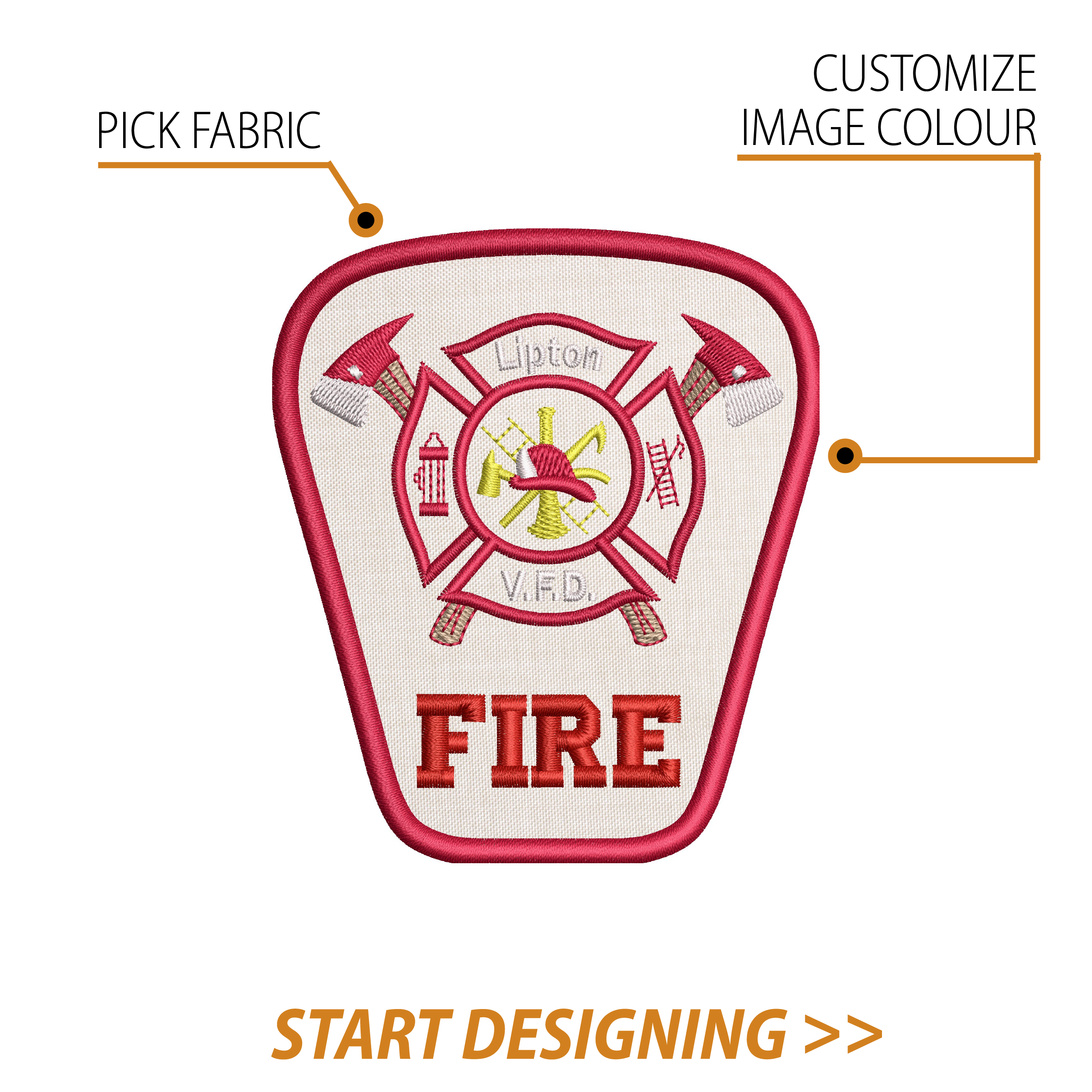Create Your Own Patch (4.50 X 3.90 Shoulder)