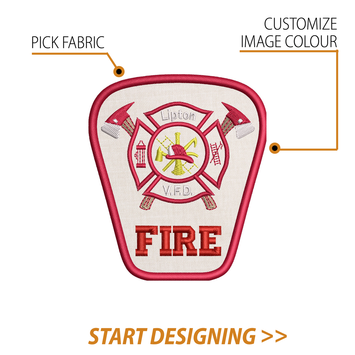 Create Your Own Patch (4.50 X 3.90 Shoulder)