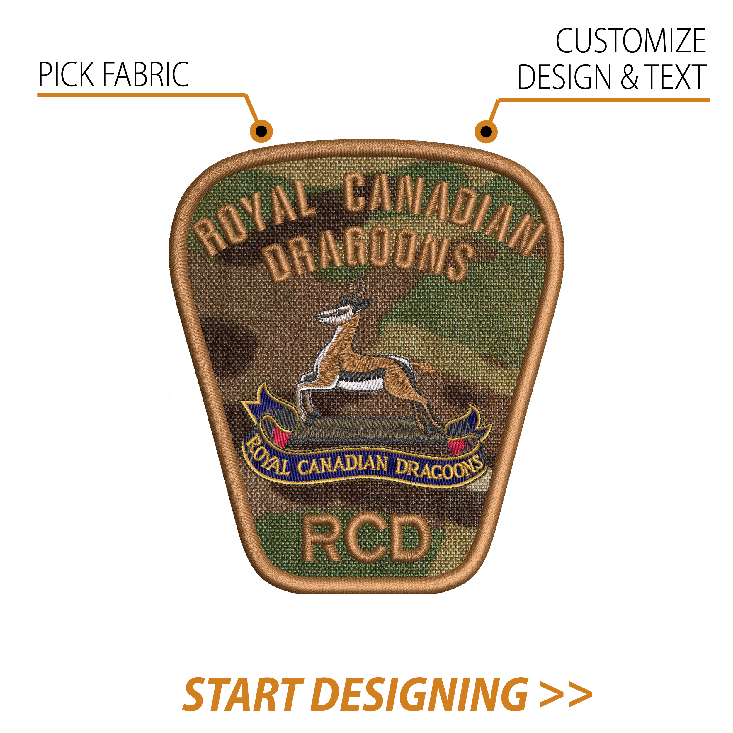 Create Your Own Patch (5 X 4.30 Shoulder)