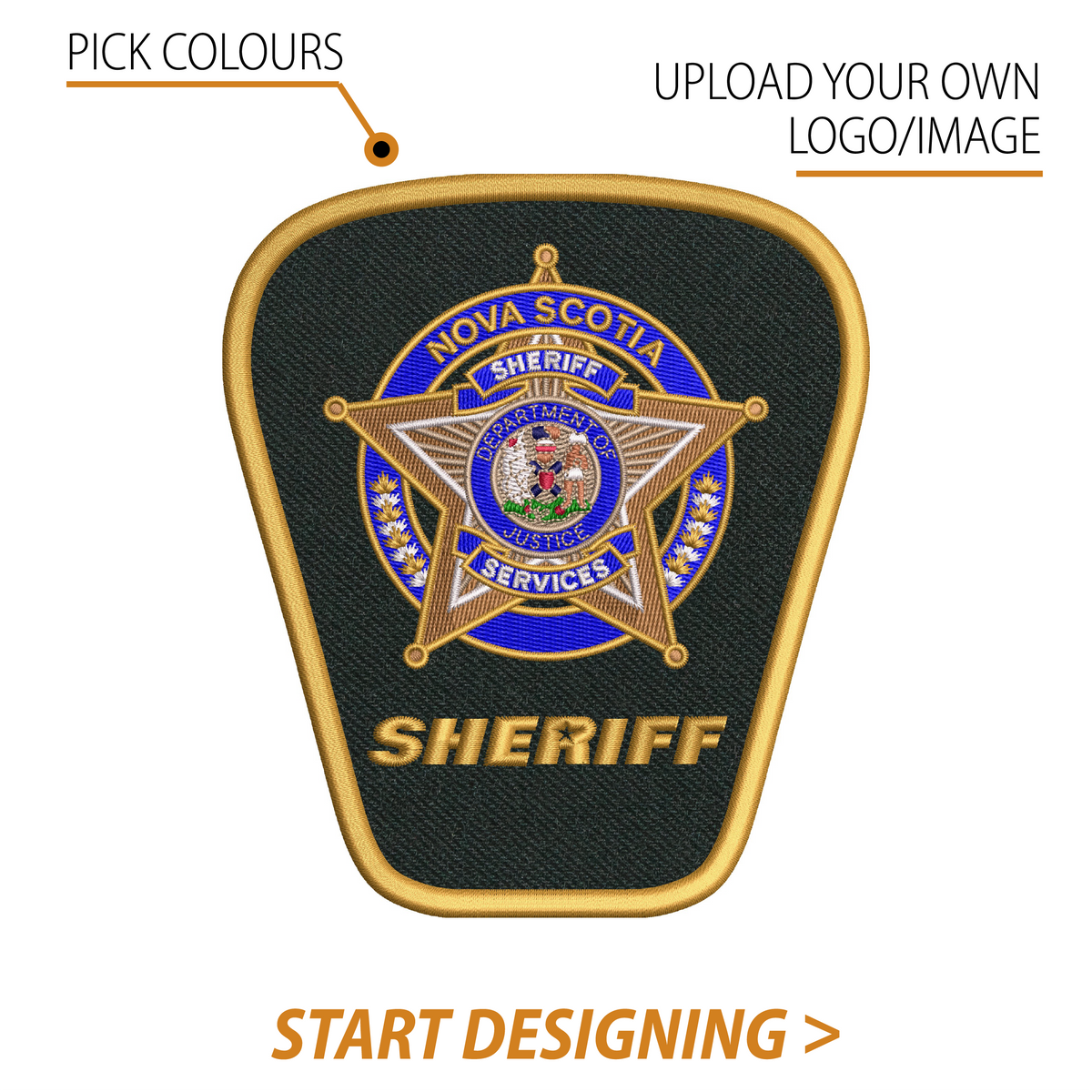 Create Your Own Patch (5.50 X 4.75 Shoulder)