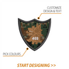 Create Your Own Shield Patch (2.25" Beveled Shield)