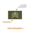 Create Your Own Rectangle Patch (1.88 x 3"" Straight Edges)