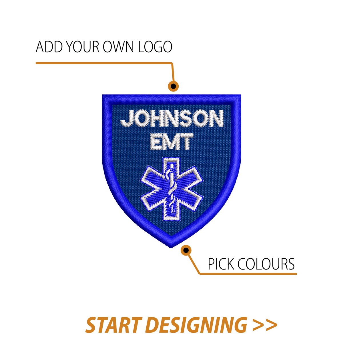 Create Your Own Shield Patch (1.75