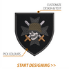 Create Your Own Shield Patch (3" x 3.15" Classic Shield)